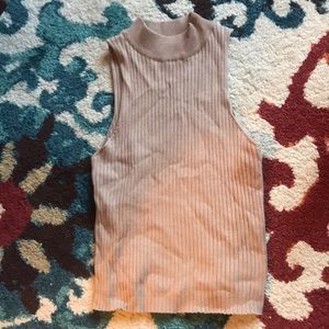 Nude Sweater like Crop top, Size M
